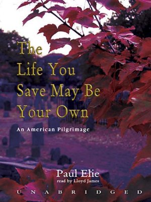 The Life You Save May Be Your Own - Audiobook